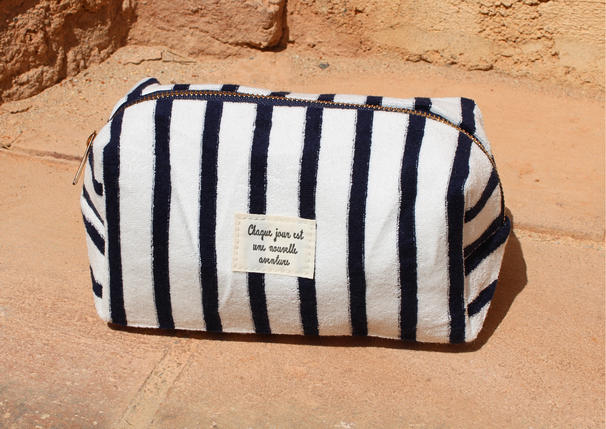 Pochette Valentina Bleue